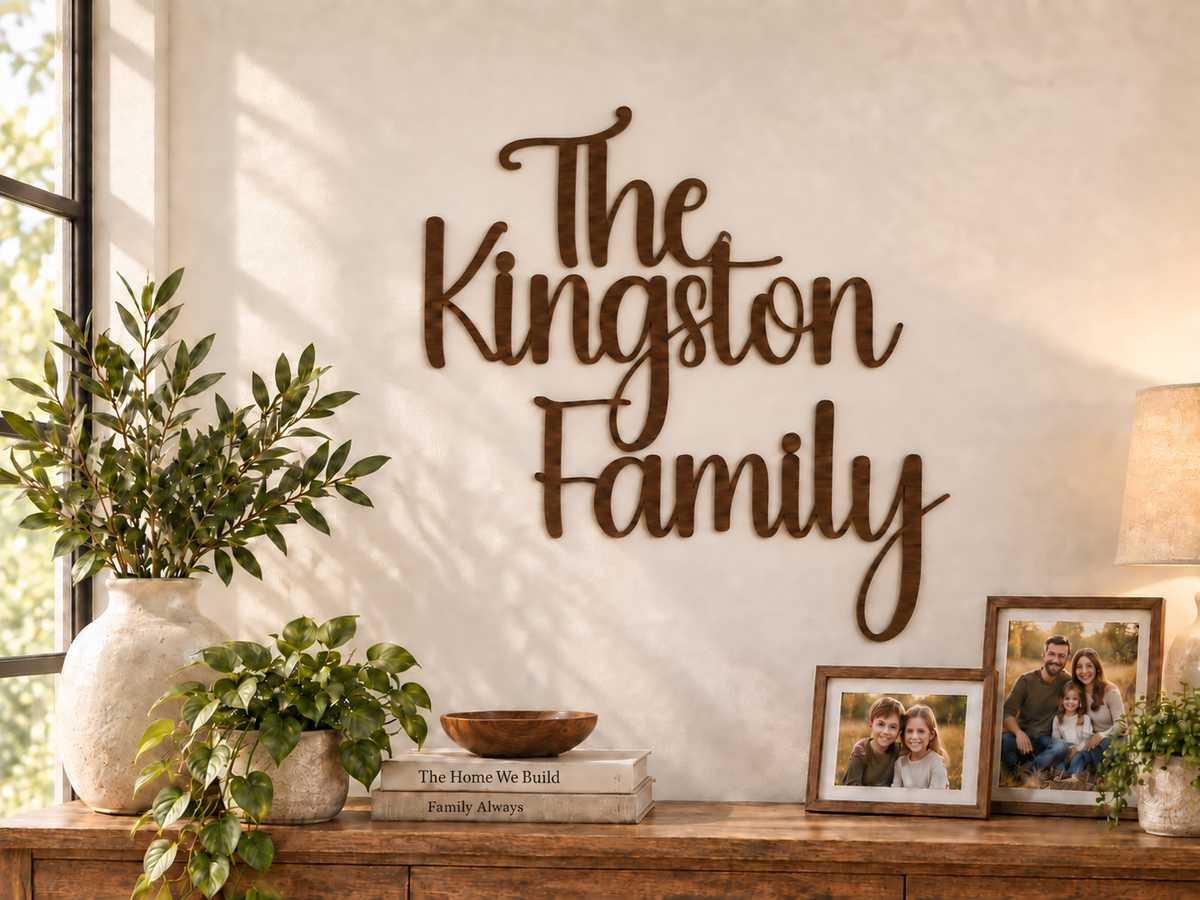 The Kingston Family — Happy Birthday, joined as one connected piece