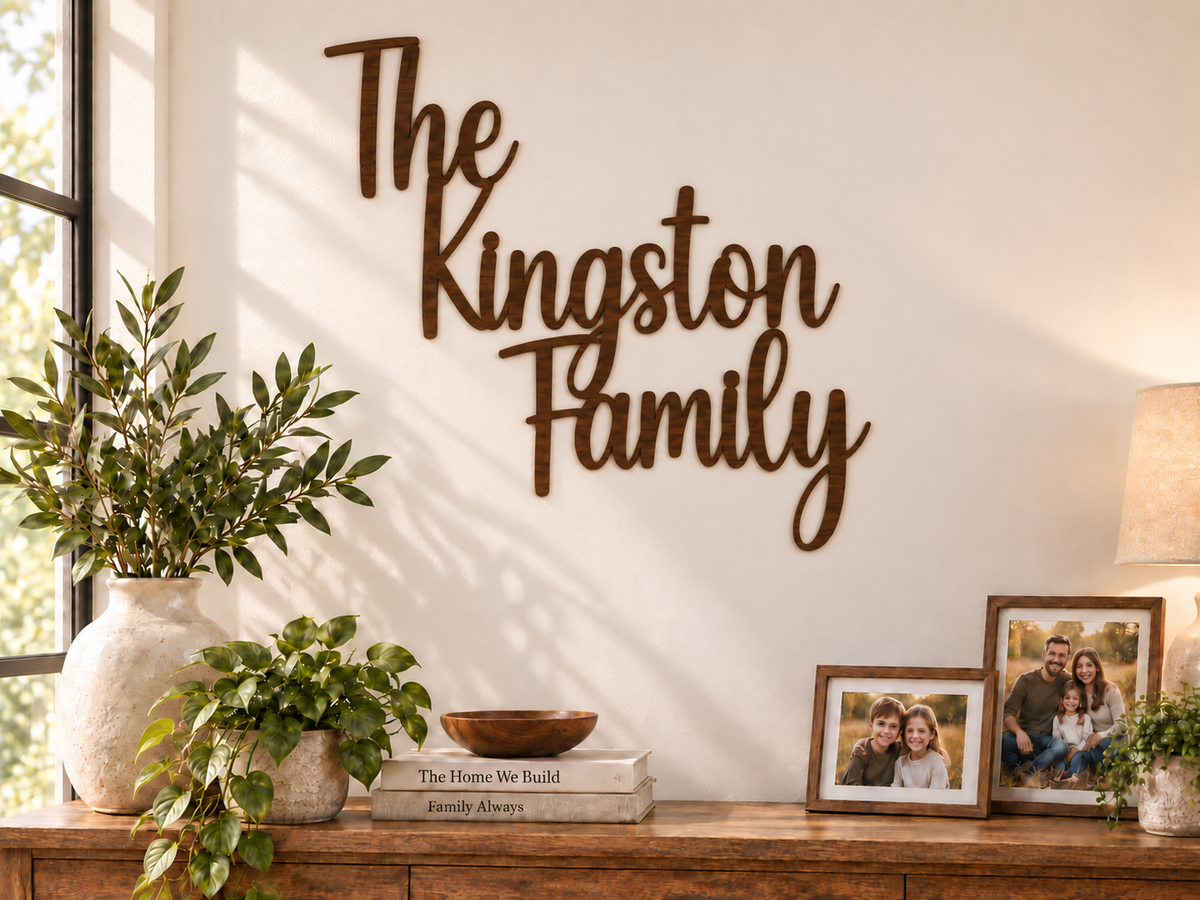 The Kingston Family — Relaytemore, joined as one connected piece