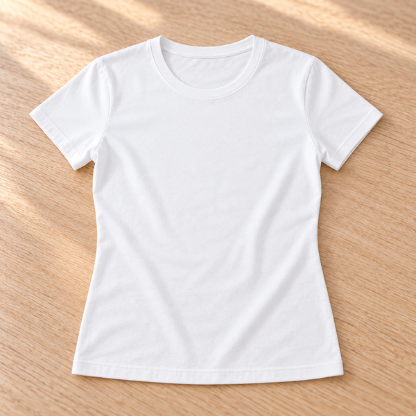 Custom Women's White T-Shirt