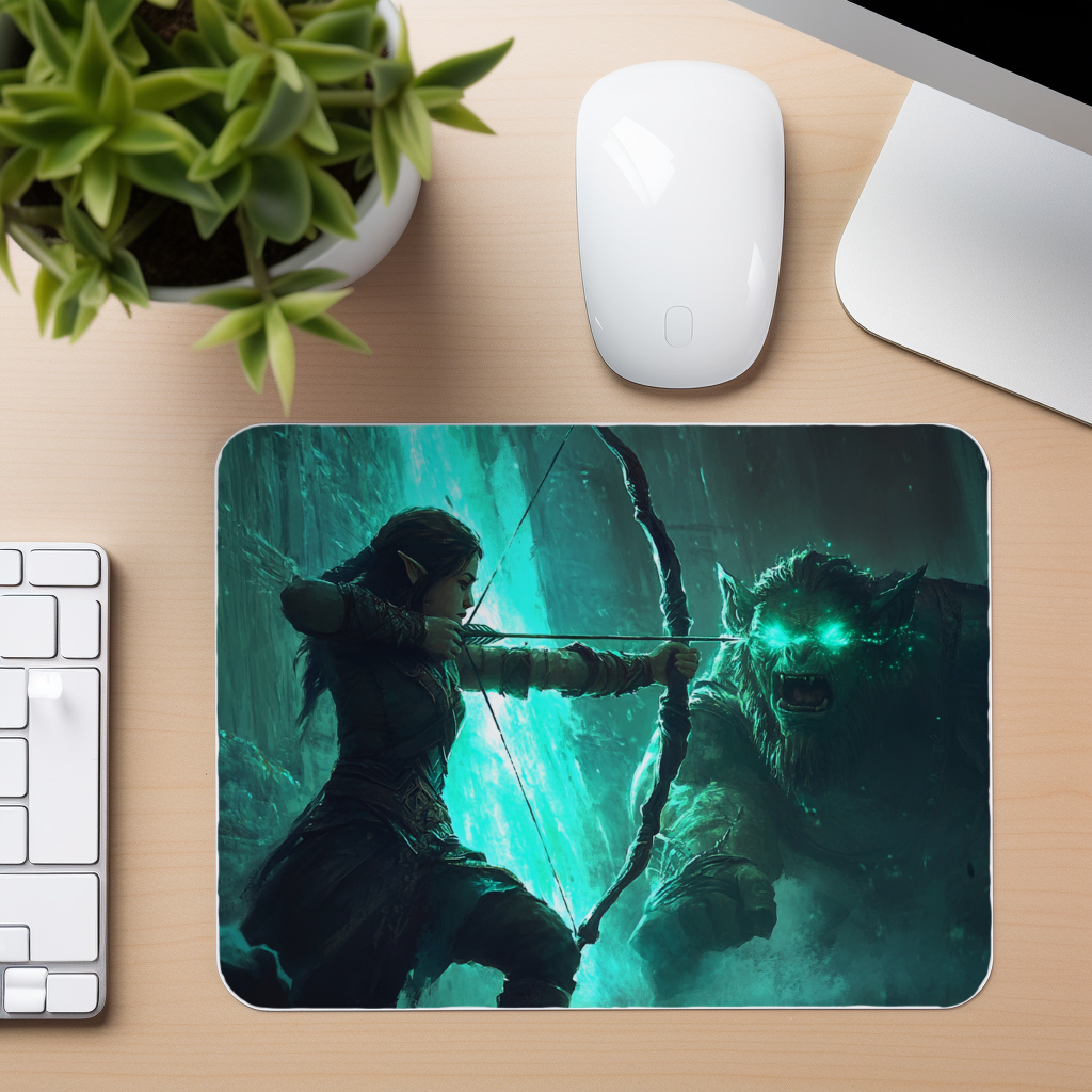 Fantasy Archer - Mouse Pad