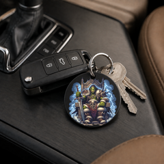 Hero Orc - Lightning Throne - Keychain in black