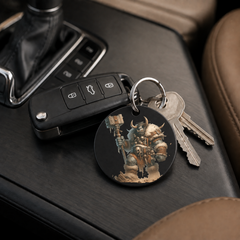Hero Orc - Throne Skulls - Keychain in black
