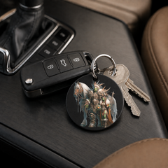Hero Orc Family - Horse - Keychain in black