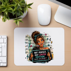 Limited Edition Attitude - Mouse Pad in white