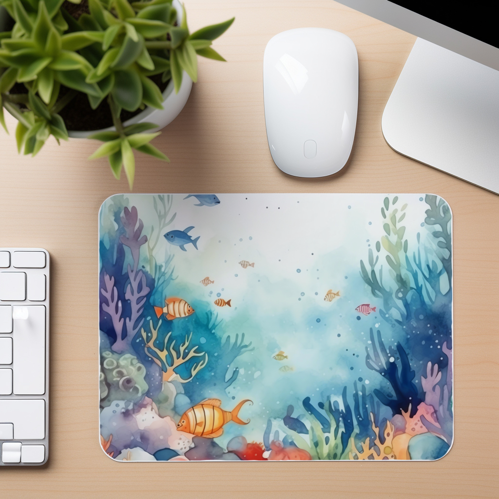 Under The Sea - Coral Reef - Mouse Pad