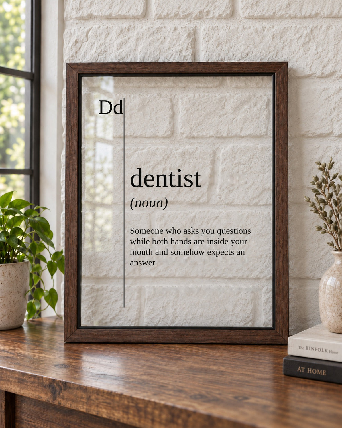 Dentist Definition Print