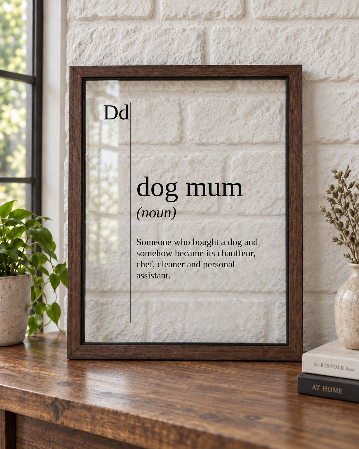 Dog Mum Definition Print