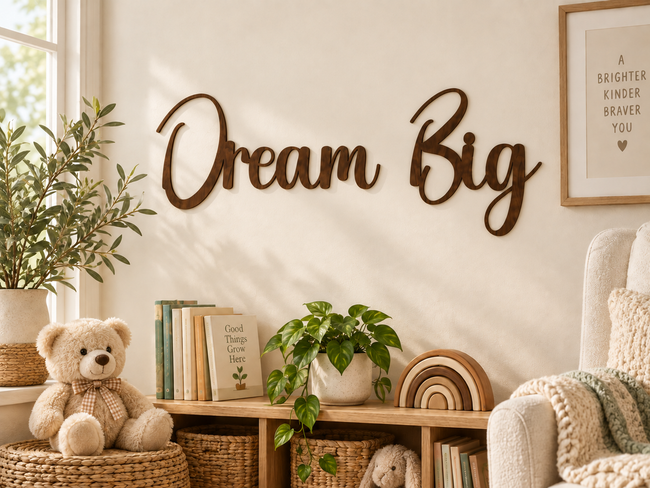 Dream Big — two separate words in Creativenotes