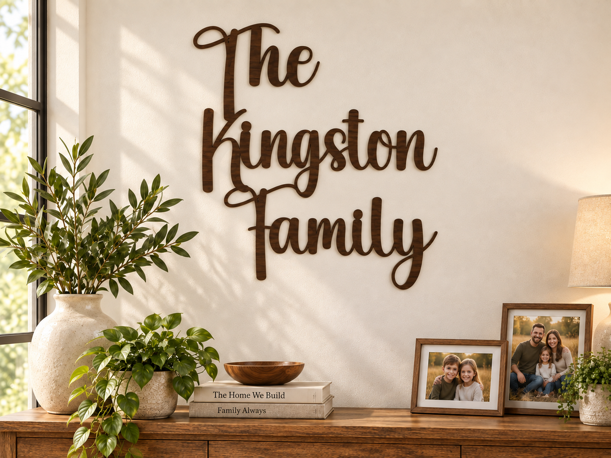 The Kingston Family — Creativenotes, joined as one connected piece