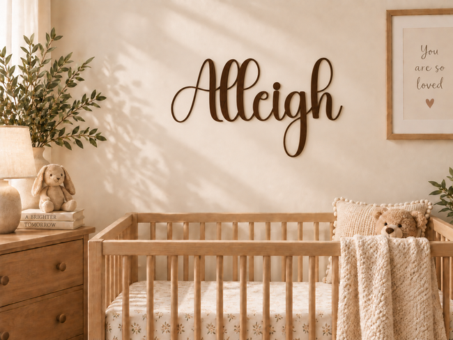 Alleigh — a personalised name in Highbright
