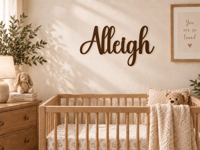 Alleigh — a personalised name in Ladybug