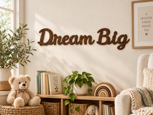 Dream Big — two separate words in Ramla