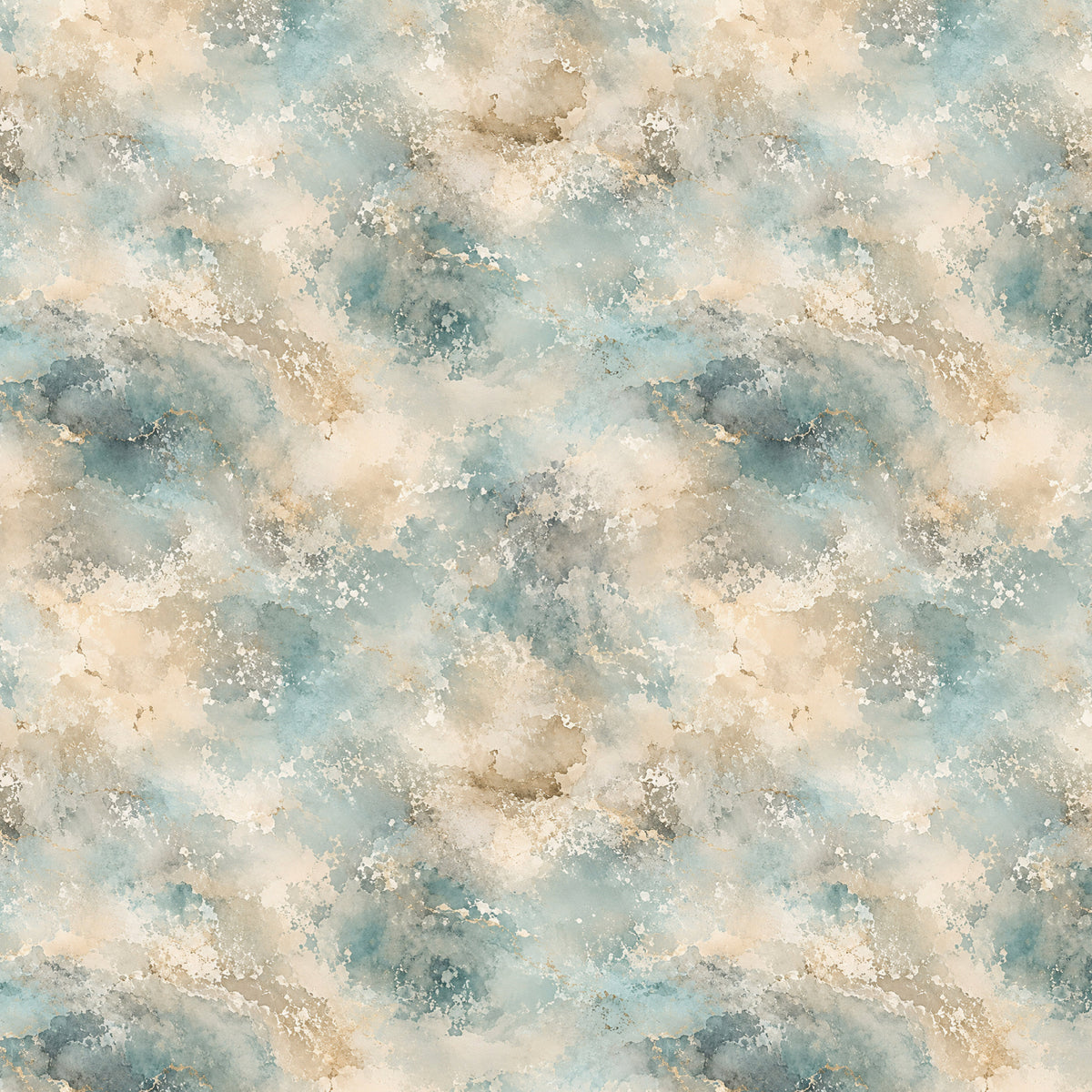 Coastal Sand Watercolour artwork at the supplied scale for a nominal 60 x 60 cm reference panel.