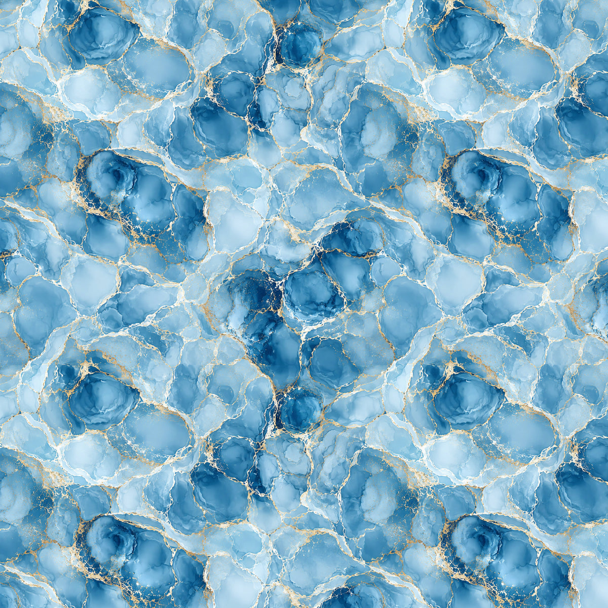 Azure Gold Stonework artwork at the supplied scale for a nominal 60 x 60 cm reference panel.