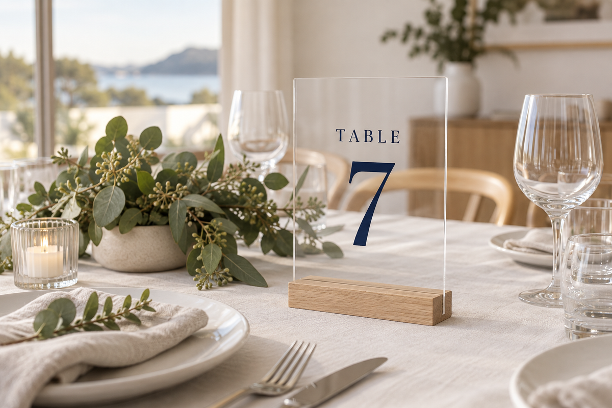 Table Numbers