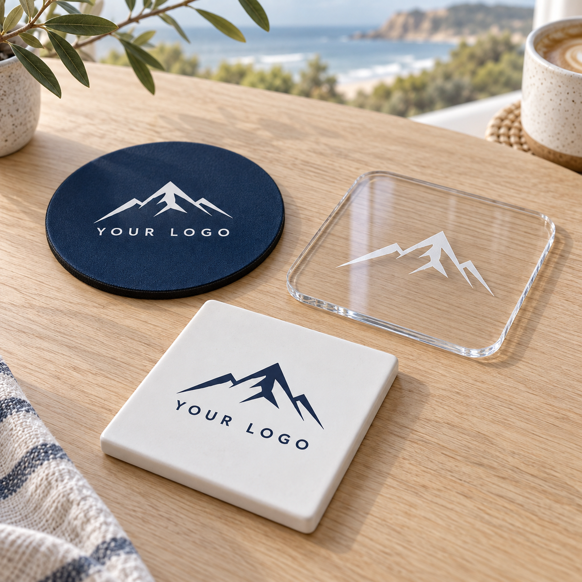 Custom Printed Coasters